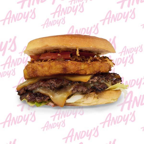 Smoked and Cheese Andy's Burger